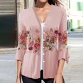 thumbnail image 2 of Vedolay Oversized Sweaters for Women Winter Knitted Sweaters Shawl Cardigan Coats 2023 Pink,M, 2 of 5