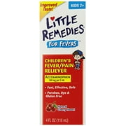 Angle View: 6 Pack - Little Remedies Child Fever/pain Reliever, Cherry Flavor, 4 Oz Each