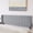 Light Gray, variant on VECELO Queen Size Adjustable Height Upholstered Headboard, Modern Wingback Headboard with Double Nailhead Trimming and Button Tufting for Bedroom, Beige