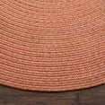 thumbnail image 3 of SAFAVIEH Braided May Solid Cotton Reversible Area Rug, Multi, 5' x 8' Oval, 3 of 10