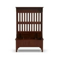 thumbnail image 6 of Homestyles General Line Hardwood Hall Tree with Lift-Up Storage Seat in Cherry, 6 of 10