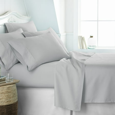 - Home Collection Premium Ultra Soft 6 Piece Bed Sheet Set - 14 Colors