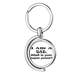 thumbnail image 1 of Super Power padre Festival quote Rotating keychain Metal Keyring Holder, 1 of 2