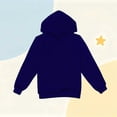 thumbnail image 3 of Kids Hoodie Long-Sleeve Hooded Sweatshirt Lightweight, Comfortable Pullover Hoodie for Boys and Girls,7,Dark Blue, 3 of 6