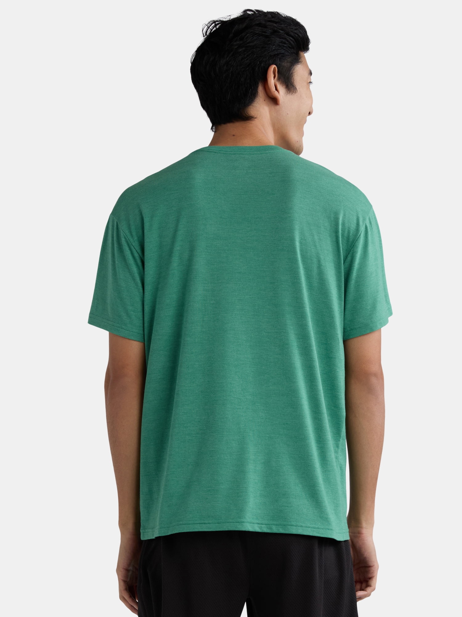 Athletic Works Men's and Big Men's Tri Blend Tee, Sizes XS-4XLT