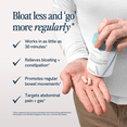 thumbnail image 2 of Happy V Debloat + Digest - Digestive Enzymes for Women to Support Bloating, Gas, Constipation, Gut Health, and Nutrient Absorption – Stomach Comfort & Digestion Support Supplement – 60 Vegan Capsules, 2 of 10