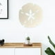 thumbnail image 4 of Decoración de pared de arena de madera | Arte mural redondo de madera gruesa | Decoración rústica de inspiración playera para cocina, sala de estar, dormitorio y baño | Decoración de pared durader, 4 of 5