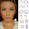 thumbnail image 3 of 16PCS Body Piercing Set Fashion Universal Piercing Jewelry Set Body Jewelry Set, 3 of 9