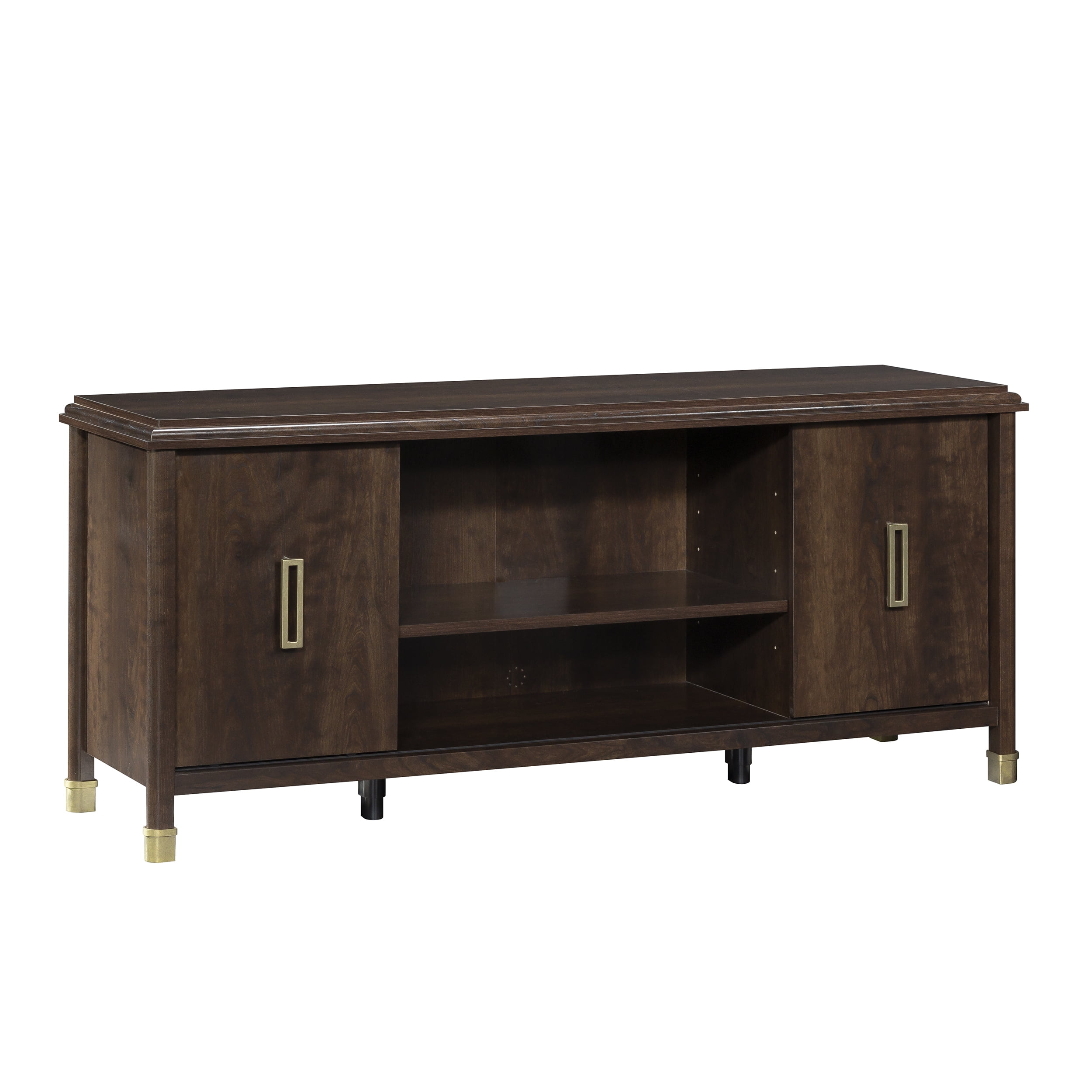 1934 Collection, by Sauder TV Stand for TV's up to 65", Deco Cherry Finish