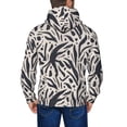 thumbnail image 5 of Zip Up Hoodies for Men - Abstract dots lines pattern Long Sleeve Comfrt Men'S Fashion Hoodies & Sweatshirts, Jackets for Men Hoodies Pullover Clothing Clothes with Pouch, 5 of 5
