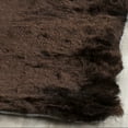 thumbnail image 3 of SAFAVIEH Paris Darwin Plush Polyester Shag Area Rug, Titanium, 5' x 7', 3 of 10