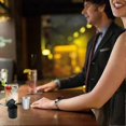 thumbnail image 3 of 30ml Mini Stainless Steel Shot Glass Cup Drinking Wine Glasses With Leather Cover Bag Kitchen Bar, 3 of 5