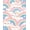 Pink Blue Rainbow, Pattern 8, variant on ODIKA Classroom Kawaii Cute Faces Sprinkles Purple Video Pastel Stars Stain Resistant Low Profile for Dorm Room, Small Living Apartment