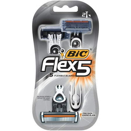 BIC Flex 5 Five Blade Disposable Razor - 2ct