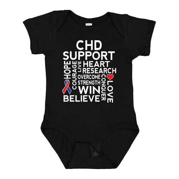 Inktastic CHD Awareness Month Boys or Girls Baby Bodysuit
