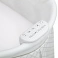 thumbnail image 5 of Delta Children Deluxe Soothing Dreams Bassinet, Grey Lattice, 5 of 8