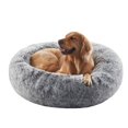 thumbnail image 1 of Cama para perro BedStill 91 cm tipo donut calmante, grande, gris oscuro, 1 of 7