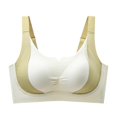 thumbnail image 5 of VISALY Bras for Women Super Gather Bra Anti Sagging Breasts Support Pushup Lifting Bras for Older Women, Wireless Bra, Push Up Bras, Bras (Yellow, 3XL), 5 of 7