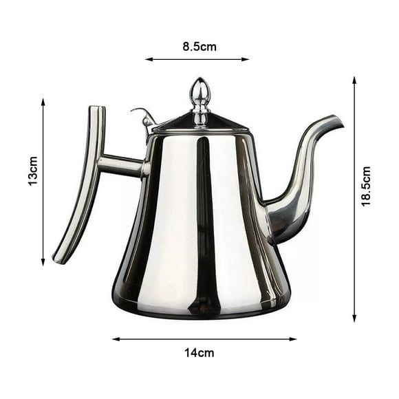 Induction Cooker Compatible Kettle with Built in Filter Perfect for Tea