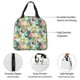 thumbnail image 4 of Easygdp Tropical Flowers Bolsa Térmica Premium - Tela Oxford Impermeable, Gran Capacidad, Bolsillo Frontal, Unisex para Trabajo, Escuela, Actividades al Aire Libre y Picnics, 4 of 8