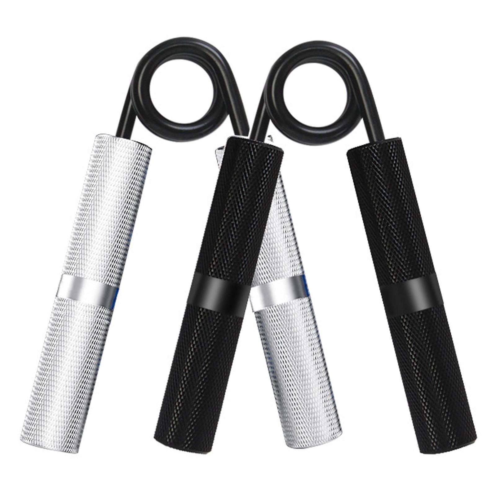 2x Hand Gripper Trainer Fortalecedor Argent 100LBS Negro 150LBS Argenta 100LBS Negro 150LBS