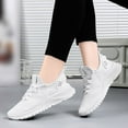 thumbnail image 5 of XIMIN Women's Hands Free Low Top Casual Sneaker Ultra Light Breathable Non Slip Running Shoes Slip On Casual Tennis Walking Sneakers Outdoor Sport Gym Workout Training Shoes, 5 of 6