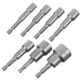 thumbnail image 1 of OULII 7Pcs Socket Tool Nut Drivers Set for Mechanics Maintenance Repair Hexagonal 0.24-0.75in, 1 of 8