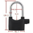 thumbnail image 4 of Cadenas d'Alarme avec Sirène de 110 Décibels pour Vélo Sécurité Anti-Rouille Verrou Étanche, 4 of 9
