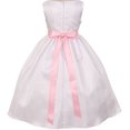 thumbnail image 3 of Little Girl Dress Kids 3D Flower Petals Beaded Special Occasion Flower Girl Dress Flower Girls Dresses Lemon 4 (K20D4F), 3 of 4