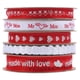thumbnail image 4 of GOOHOCHY 5 rollos de cinta de San Valentín cintas de envoltura de cinta de San Valentín multiusos para embalaje de regalos, 4 of 8