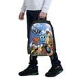 thumbnail image 5 of Amazing World Of Gumball Backpacks Lightweight Casual Bookbags Travel Daypack Bookbags, 5 of 7