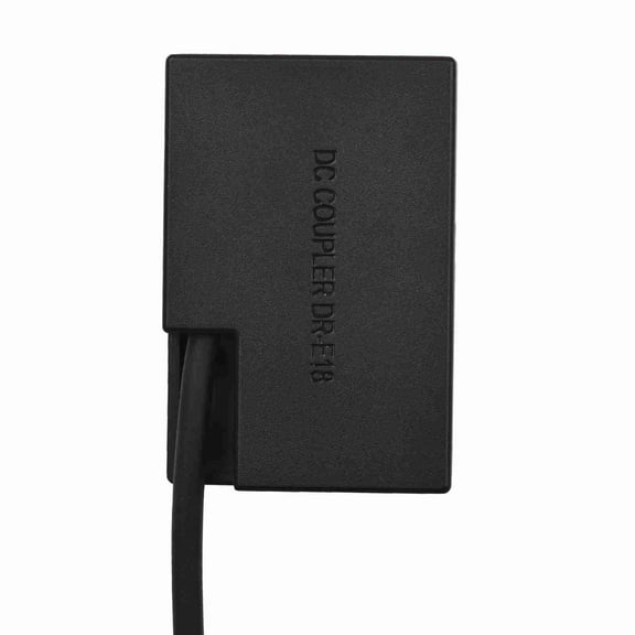 Dr-e18 Dummy Battery Type C Port Stable Power Supply Adapter Camera Dummy Battery Replacement For 77D 200D 800D 750D 760D