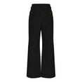 thumbnail image 6 of Women's Corduroy Pants Wide Leg High Waist Pants 2026 Casual Velvet Flared Loose Trousers with Pockets, 6 of 6