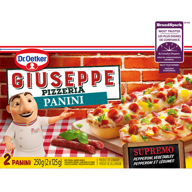 Dr. Oetker Giuseppe Pizzeria Panini Supremo