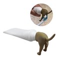 thumbnail image 4 of Adorno de pasta de dientes con forma de trasero de perro haciendo caca Divertido tapón de pasta de dientes con forma de perro haciendo caca Dispensador de tapón de pasta de dientes Marrón, 4 of 10