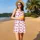 thumbnail image 3 of Disketp Cute Pig Nose para Vestido sin Mangas para Mujeres, Vestidos de Verano para Mujeres, Casual y Holgado para la Playa, 3 of 7