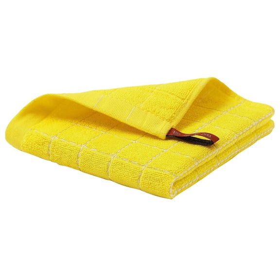 Dish Cloths for Washing Dishes, 100% Cotton Reusable Cleaning Rag, Quick Drying Dish Towels for Kitchen,12x12 Inches(G)
