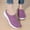 #0011-Purple, variant on Platform Loafers,Women's Business Casual Flats Shoes Round Toe Comfortable Slip On Work Walking Slip-Ons Cute Dress Loafers Gift