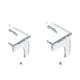 thumbnail image 3 of Kearding Protector de seguridad para bebés Esquina de la Cubierta de plástico en forma de T Muebles Estantería Cojín Anticolisión Guardias de Cubiertas para muebles de jardín S 4 piezas Kearding HA062494-02, 3 of 6