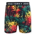 thumbnail image 3 of Zoo York Men's 3 Pack Boxer Briefs - 360 Stretch Print Premium Underwear for Men in Hemp Size: Large, 3 of 5
