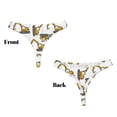 thumbnail image 3 of Fotbe Funny Excavator Tanga Sin Costuras para Mujer con Estampado – Panties Invisibles, Transpirables y Cómodos para Uso Diario-X-Large, 3 of 6