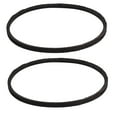 thumbnail image 1 of Unique Bargains O-580E 580mm Inner Girth Transmission Belt 2pcs for Washing Machine, 1 of 1