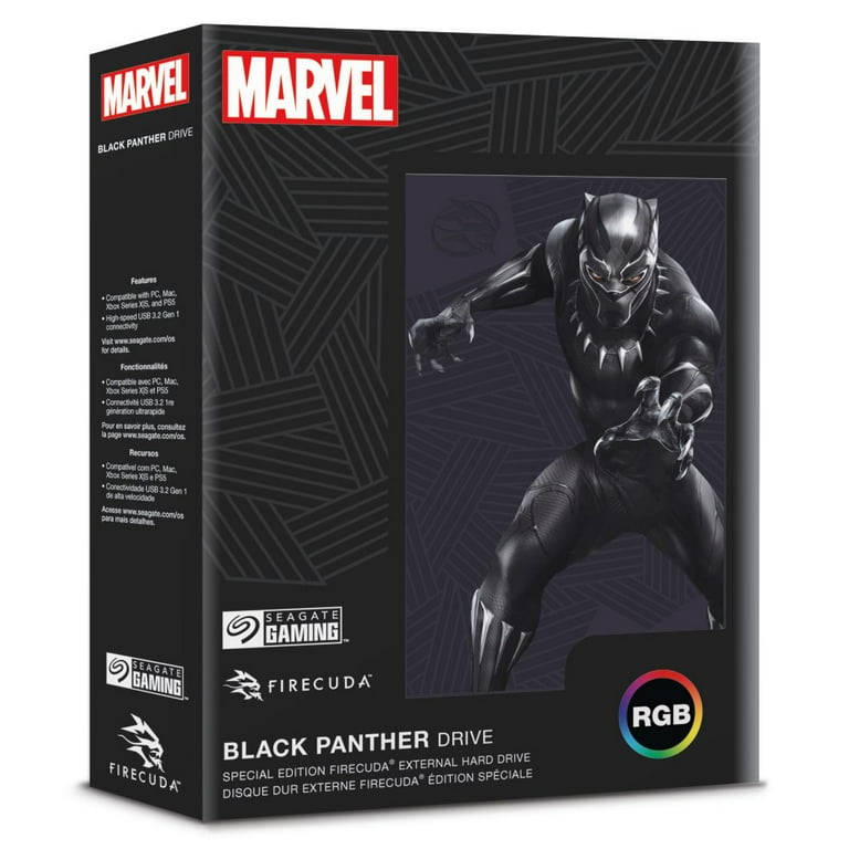 Seagate Black Panther SE FireCuda 2TB Portable HDD - USB 3.2