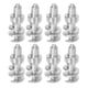thumbnail image 5 of 50 Uds. Tornillos roscados antideslizantes de acero de tungsteno y aluminio para neumáticos, para carretilla elevadora y camión, 5 of 12