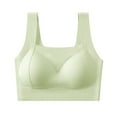 thumbnail image 2 of Betivan Women's Everyday Bralette Wireless Comfortable Smoothing Seamless Lightweight Light Support Soft Skin-Friendly Slim Fit Casual Office Home Date Daily Wear Underwear, 2 of 3