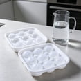 thumbnail image 1 of Bandeja de silicona para cubitos de hielo con forma de balón de fútbol | Molde para cubitos de hielo con forma de balón de fútbol | Molde para cubitos de hielo esféricos grandes con tapa, 1 of 6