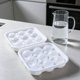 thumbnail image 1 of Bandeja de silicona para cubitos de hielo con forma de balón de fútbol | Molde para cubitos de hielo con forma de balón de fútbol | Molde para cubitos de hielo esféricos grandes con tapa, 1 of 6