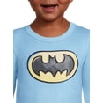 thumbnail image 2 of Batman Toddler Boy Uniform Snug-Fit Pajama Set, 2-Piece, Sizes 12M-5T, 2 of 5