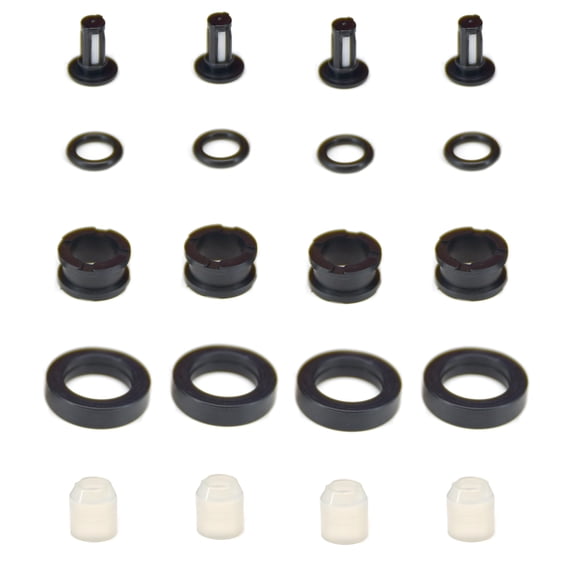 4X Fuel Injectors Rebuild Repair KIT 842-12120 Compatible with Acura TL Integra 1996-2001 FJ581 F22B6 F22B1