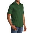 thumbnail image 4 of Mafoose Men's PosiCharge Competitor Polo T-Shirt Forest Green Small, 4 of 5